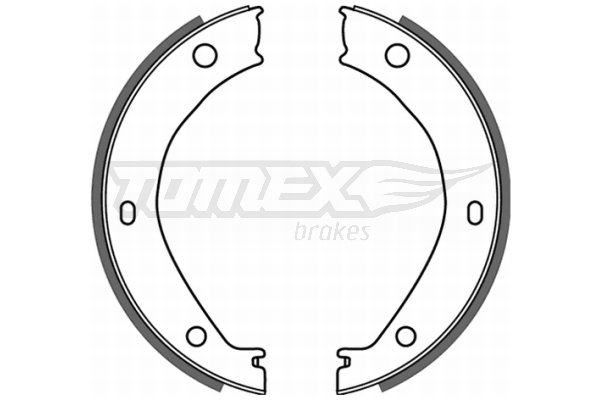 Sada brzdových čeľustí TOMEX Brakes